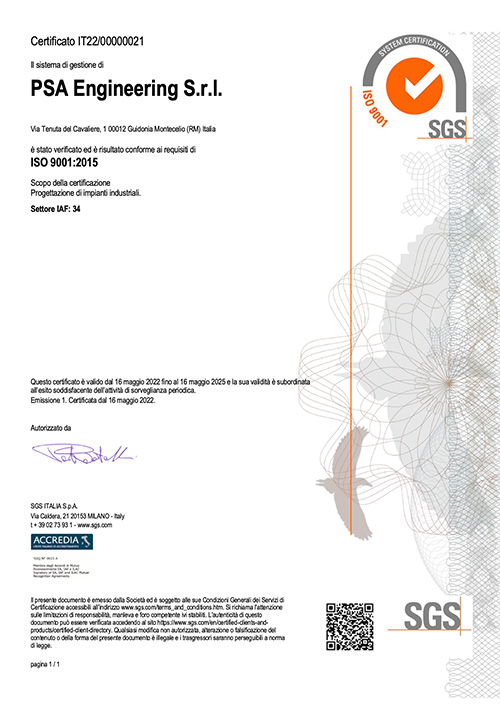 UNI EN ISO 9001